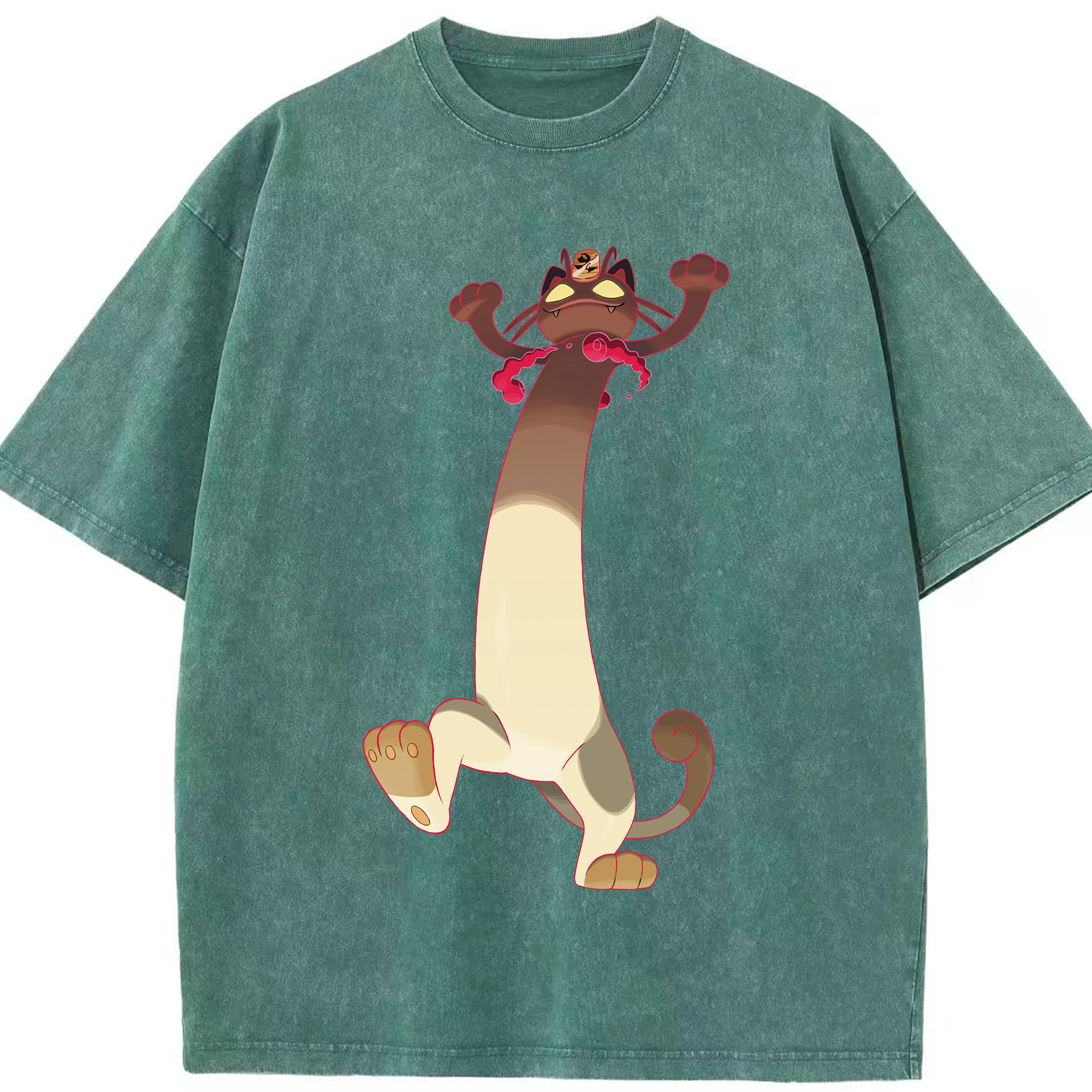 （画像用） ポケットモンスター Pokémon 綿100% ヴィンテージ風 半袖Tシャツ（フロントプリント）